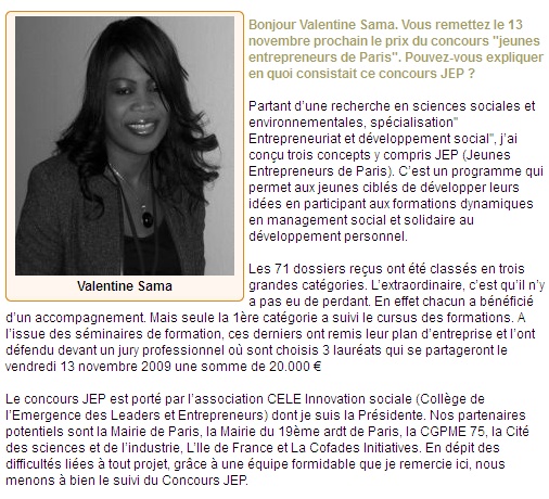 Grioo.com : Concours Jeunes Entrepreneurs et valorisation des talents